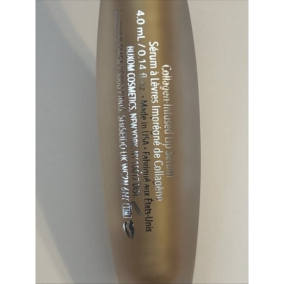 BUXOM PLUMP SHOT COLLAGEN INFUSED LIP SERUM filler GILT (gold) shimmer 0.14 OZ - Picture 7 of 8